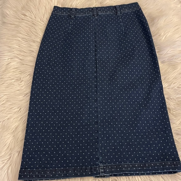 DownEast | Denim | Polka dot | Midi skirt - Picture 4 of 13